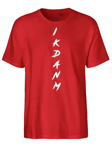 IKDANM senkrecht - Fairtrade T-Shirt
