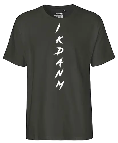 IKDANM senkrecht - Fairtrade T-Shirt
