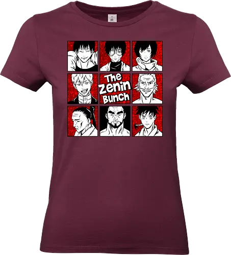 the zenin bunch  - anime, manga, japaneseart, family, klan, clan, ninjas, assassin, toji, maki, jujutsu - Standard T-Shirt (Women)