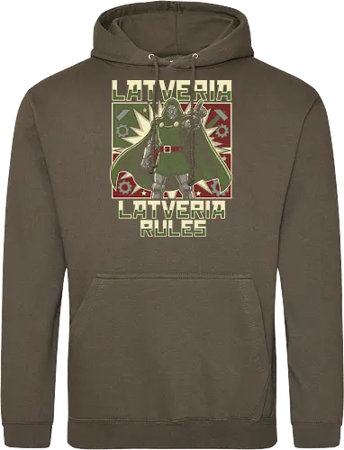 Latveria Rules Doctor Doom Retro Propaganda Style Graphic