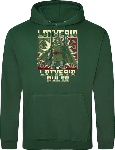 Latveria Rules Doctor Doom Retro Propaganda Style Graphic