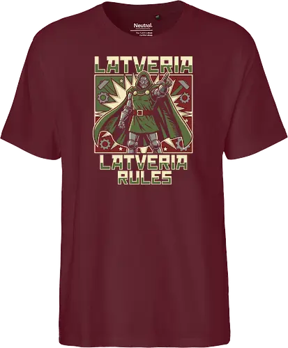 Latveria Rules Doctor Doom Retro Propaganda Style Graphic