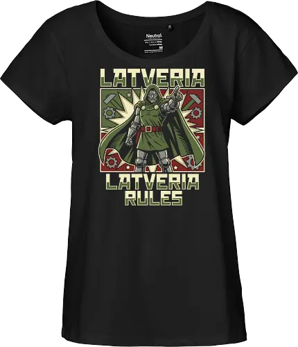 Latveria Rules Doctor Doom Retro Propaganda Style Graphic