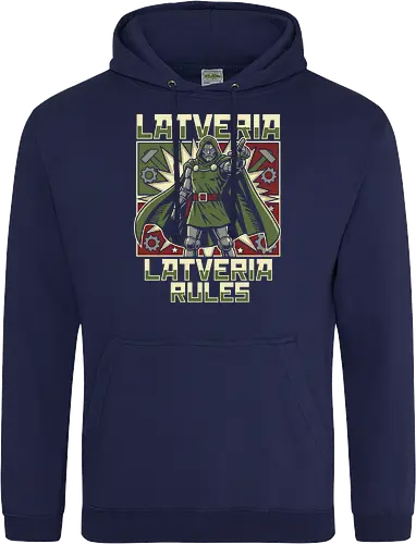 Latveria Rules Doctor Doom Retro Propaganda Style Graphic
