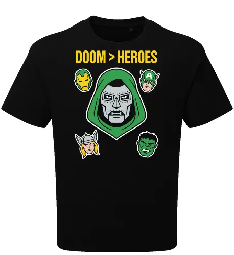 Doom  Heroes Sovereign Over All Retro Comic Villain