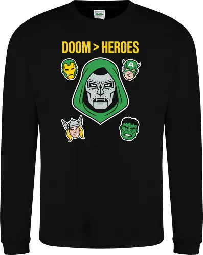 Doom  Heroes Sovereign Over All Retro Comic Villain