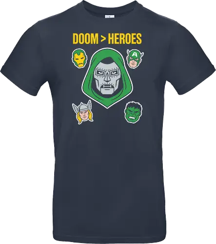 Doom  Heroes Sovereign Over All Retro Comic Villain