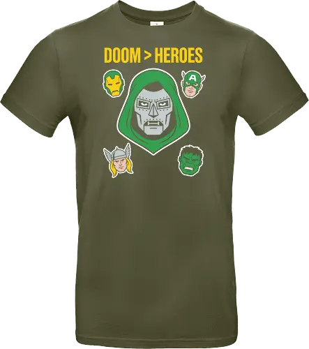 Doom  Heroes Sovereign Over All Retro Comic Villain