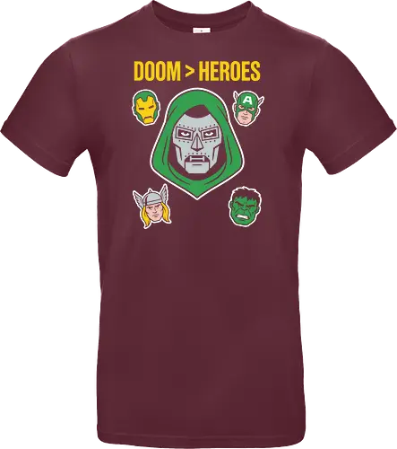 Doom  Heroes Sovereign Over All Retro Comic Villain