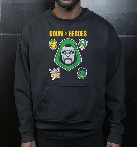 Doom  Heroes Sovereign Over All Retro Comic Villain