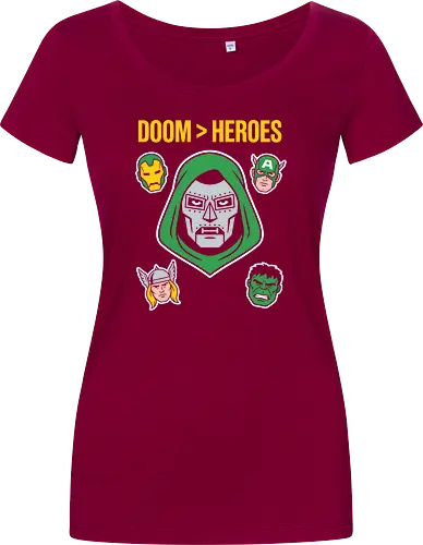 Doom  Heroes Sovereign Over All Retro Comic Villain