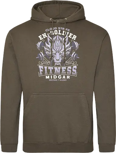 Strife Midgar Fitness Emblem