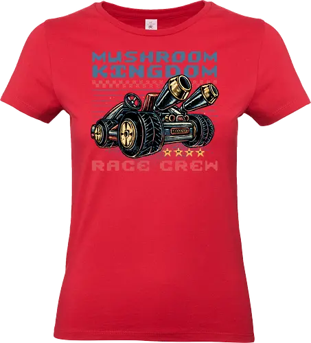 Kart Race Crew - Gaming, gamer, video game, retro gamer, movie, adventure, animation, animated - Standard T-Shirt (Women)