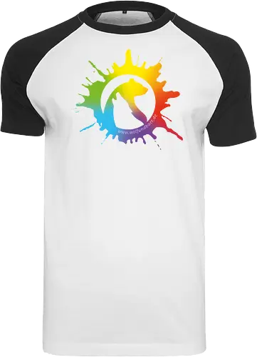 Logo (Colorful) - Raglan T-Shirt