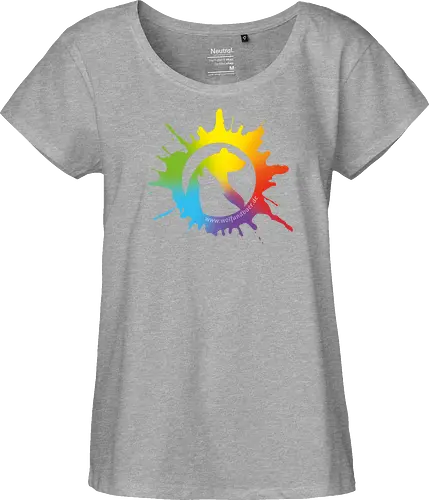 Logo (Colorful) - Fairtrade Girl Shirt