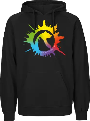 Logo (Colorful) - Fairtrade Hoodie