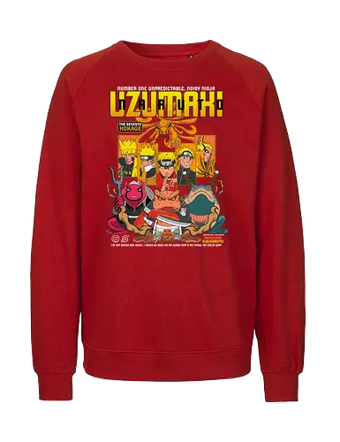 Shinobi Hokage - naruto shippuden, uzumaki naruto, ninja protagonist, hidden leaf ninja, anime hero, chakra power, shinobi art, anime action, ninja warrior art, anime apparel - Fairtrade Sweatshirt