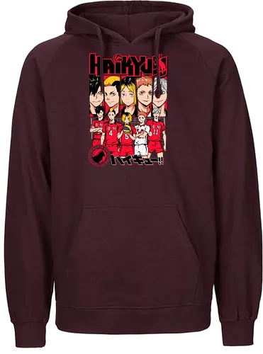 Nekoma - nekoma high, cat volleyball team, rival team anime, tactical volleyball, anime sports rivalry, high school sports anime, volleyball strategy, manga volleyball art, anime team design, sports anime style - Fairtrade Hoodie