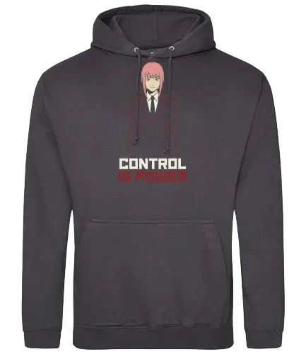 Control is Power - control is power shirt, anime girl in suit t-shirt, minimalist anime graphic tee, makima inspired clothing, dark fantasy anime streetwear, pink hair anime girl shirt, psychological thriller fan art, minimalist vector anime top, boss girl anime design, authoritative anime clothing, sleek manga aesthetic shirt, modern otaku streetwear, anime antagonist merch, power and control t-shirt, sophisticated anime apparel, high contrast anime graphic, minimalist character portrait, edgy anime fashion, public safety devil hunter vibes - Standard Hoodie