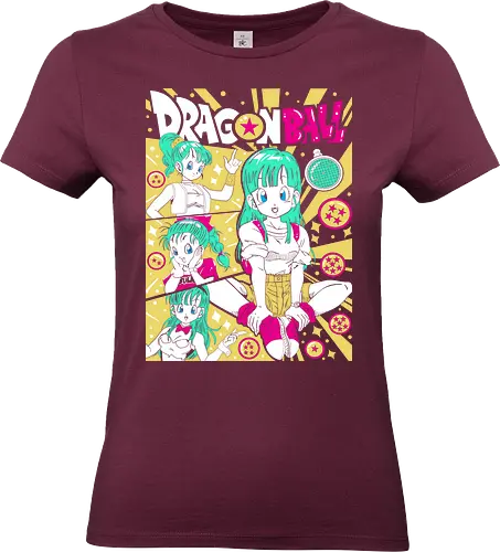 Bulma - bulma briefs, anime inventor, capsule corp, classic anime girl, dragon ball fan art, retro anime style, genius anime woman, sci fi anime, anime nostalgia, anime streetwear - Standard T-Shirt (Women)