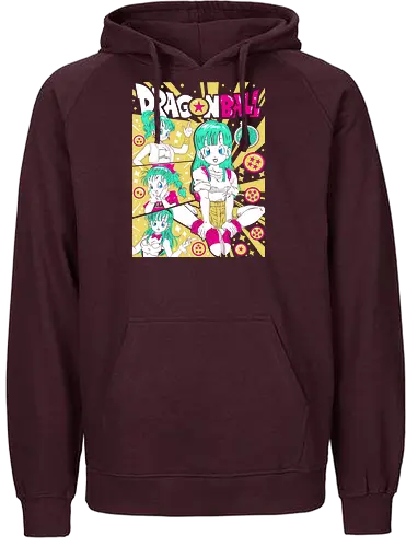 Bulma - bulma briefs, anime inventor, capsule corp, classic anime girl, dragon ball fan art, retro anime style, genius anime woman, sci fi anime, anime nostalgia, anime streetwear - Fairtrade Hoodie