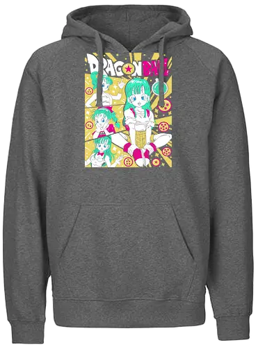 Bulma - bulma briefs, anime inventor, capsule corp, classic anime girl, dragon ball fan art, retro anime style, genius anime woman, sci fi anime, anime nostalgia, anime streetwear - Fairtrade Hoodie
