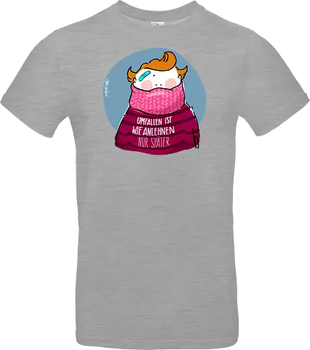 Umfallen ist wie Anlehnen...