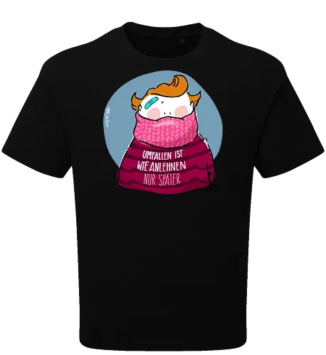 Umfallen ist wie Anlehnen...