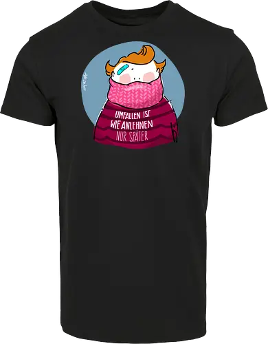 Umfallen ist wie Anlehnen...