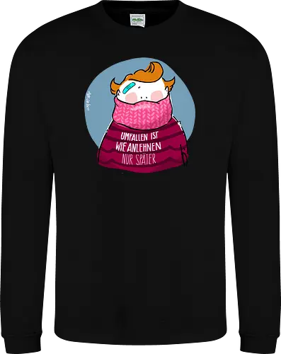 Umfallen ist wie Anlehnen...