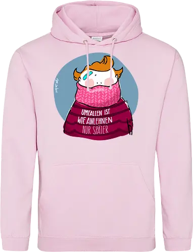 Umfallen ist wie Anlehnen...