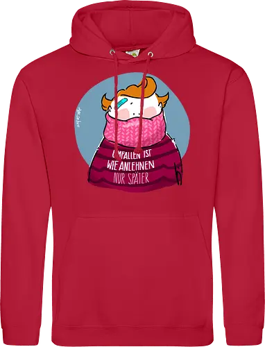 Umfallen ist wie Anlehnen...