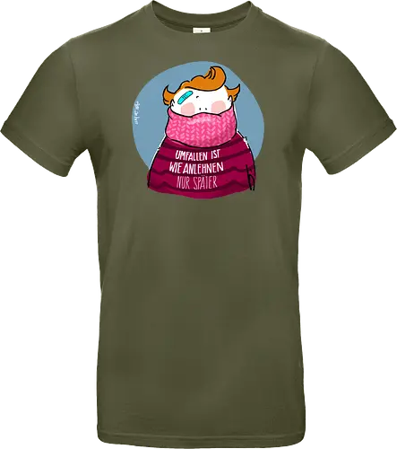 Umfallen ist wie Anlehnen...