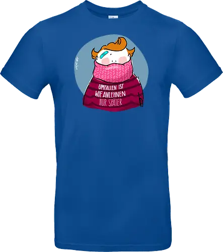 Umfallen ist wie Anlehnen...