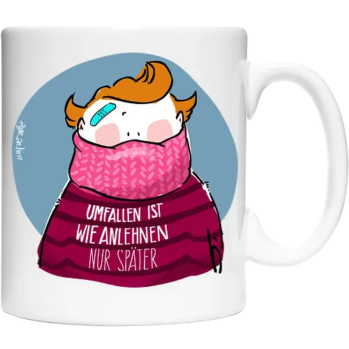 Umfallen ist wie Anlehnen...