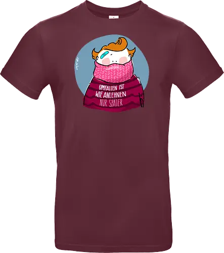 Umfallen ist wie Anlehnen...