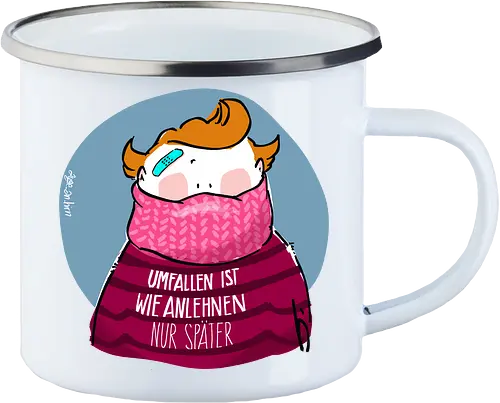 Umfallen ist wie Anlehnen...