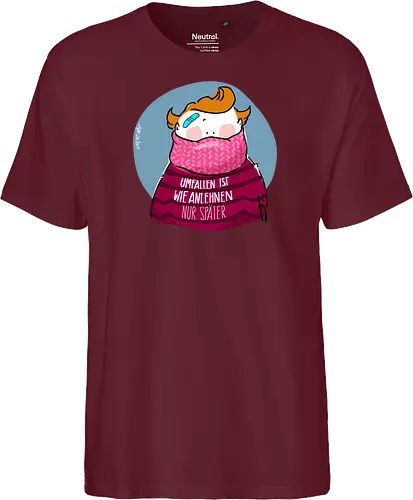 Umfallen ist wie Anlehnen...