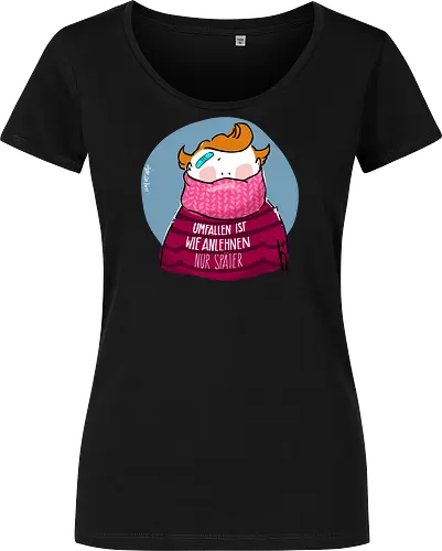 Umfallen ist wie Anlehnen...