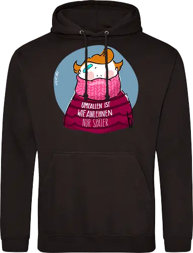 Umfallen ist wie Anlehnen...