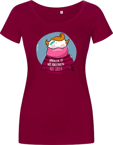 Umfallen ist wie Anlehnen...