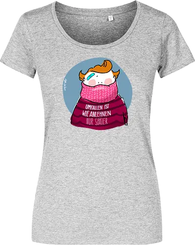 Umfallen ist wie Anlehnen...