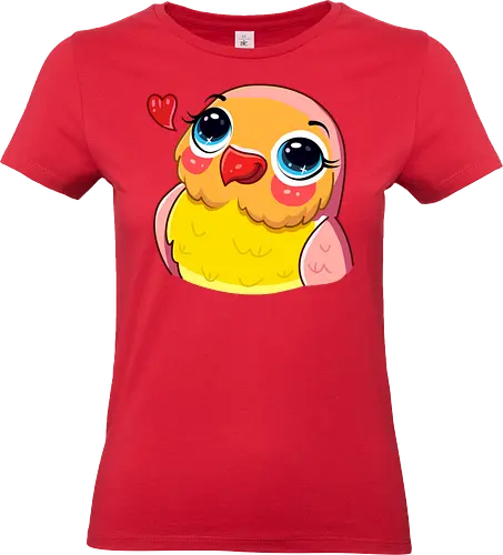 Paradiesvogel - Tier, Gelb, Rosa, Vogel, Niedlich, Mehrfarbig, Engel, Strahlend, Australien, Federn, Paradiesvogel, Paradies, Indonesien, Papua-Neuguinea - Standard T-Shirt (Women)