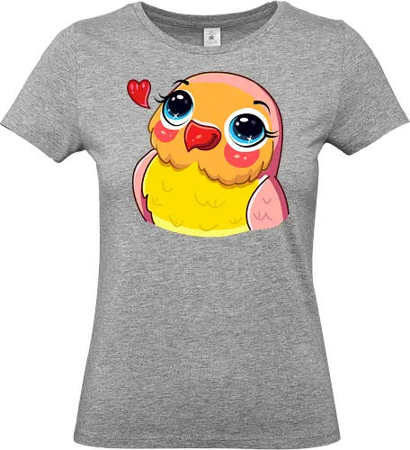 Paradiesvogel - Tier, Gelb, Rosa, Vogel, Niedlich, Mehrfarbig, Engel, Strahlend, Australien, Federn, Paradiesvogel, Paradies, Indonesien, Papua-Neuguinea - Standard T-Shirt (Women)