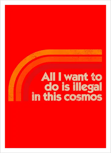 All I Want To Do Is Illegal In This Cosmos