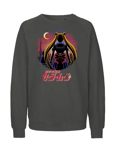 Moon Rising - Sailormoon, Luna, Moon - Fairtrade Sweatshirt