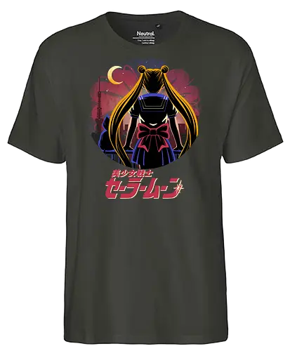 Moon Rising - Sailormoon, Luna, Moon - Fairtrade T-Shirt