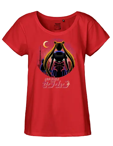 Moon Rising - Sailormoon, Luna, Moon - Fairtrade Girl Shirt