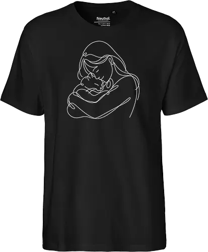 WomanAndCat White Linies