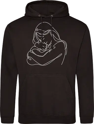 WomanAndCat White Linies